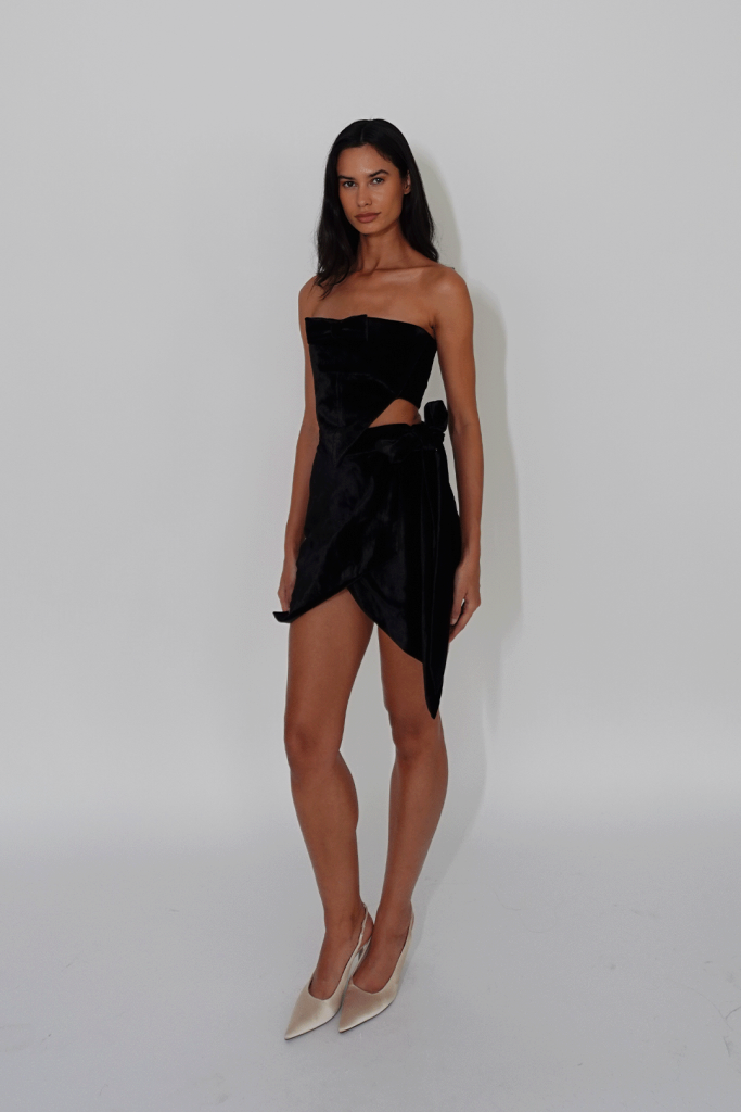 NOIR VELVET SCULPT SET2