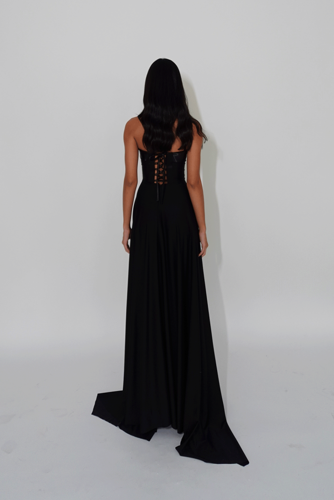 MIDNIGHT LINE DRESS3