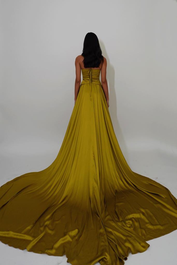 OLIVE GOLD SIREN DRESS3